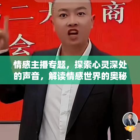 情感主播專題,探索心靈深處的聲音,解讀情感世界的奧秘