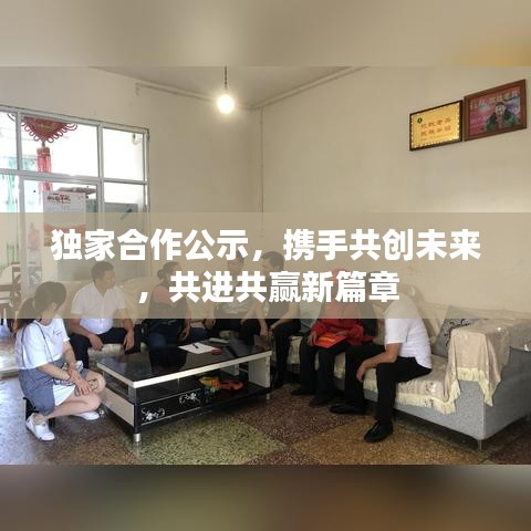 獨家合作公示,攜手共創未來,共進共贏新篇章