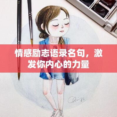 情感勵志語錄名句,激發你內心的力量