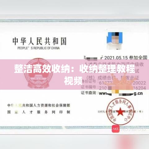 整潔高效收納:收納整理教程視頻