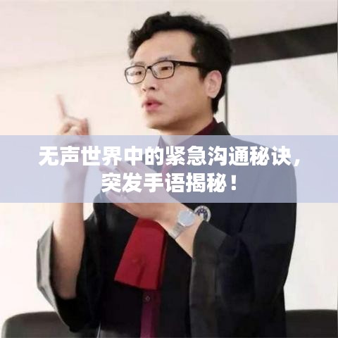 無聲世界中的緊急溝通秘訣,突發手語揭秘!