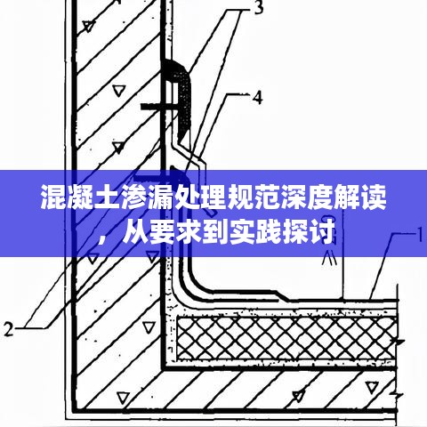 混凝土滲漏處理規范深度解讀,從要求到實踐探討