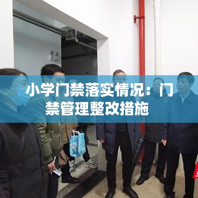 小學門禁落實情況:門禁管理整改措施