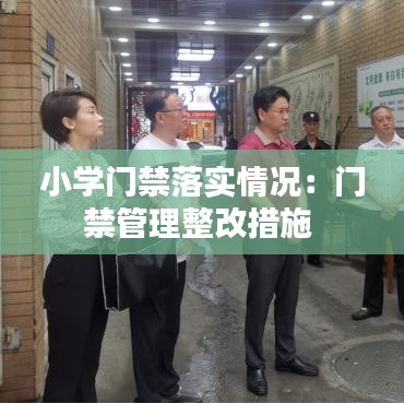 小學門禁落實情況:門禁管理整改措施