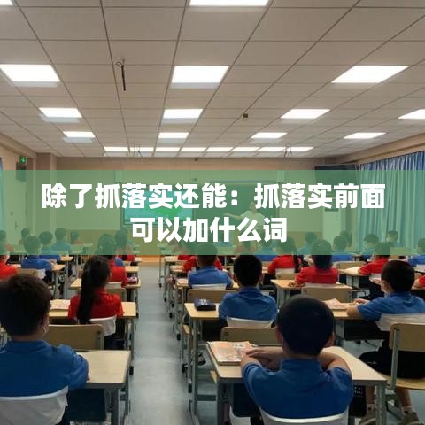 除了抓落實還能:抓落實前面可以加什么詞