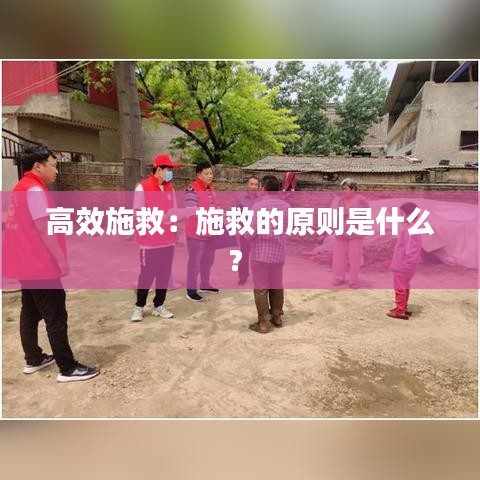 高效施救:施救的原則是什么?