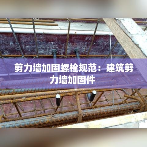 剪力墻加固螺栓規范:建筑剪力墻加固件