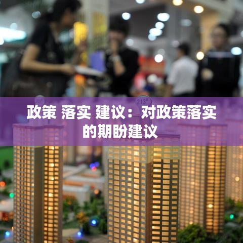 政策 落實 建議:對政策落實的期盼建議