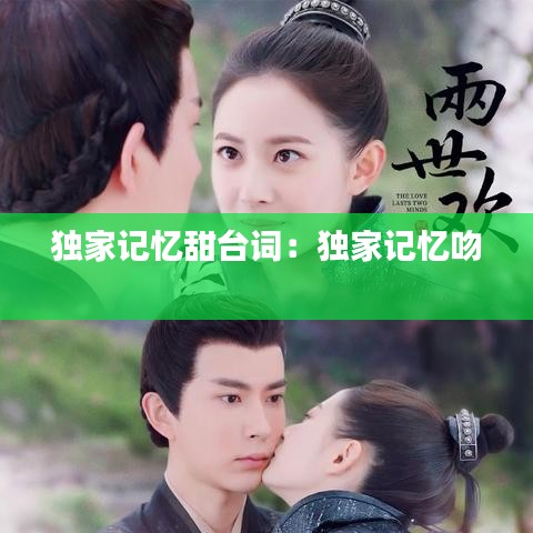 獨家記憶甜臺詞:獨家記憶吻