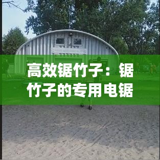 高效鋸竹子:鋸竹子的專用電鋸視頻