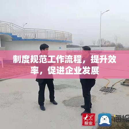 制度規范工作流程,提升效率,促進企業發展