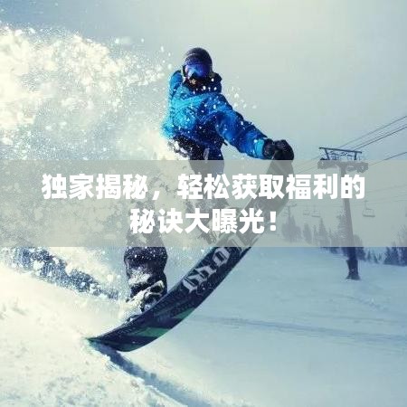 獨(dú)家揭秘，輕松獲取福利的秘訣大曝光！