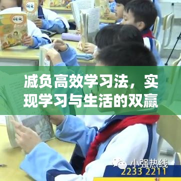 減負高效學習法,實現學習與生活的雙贏之道總結