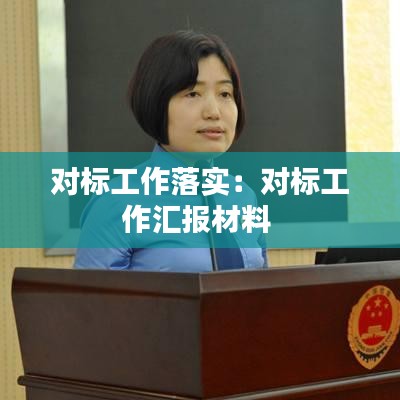 對標(biāo)工作落實(shí)：對標(biāo)工作匯報材料 