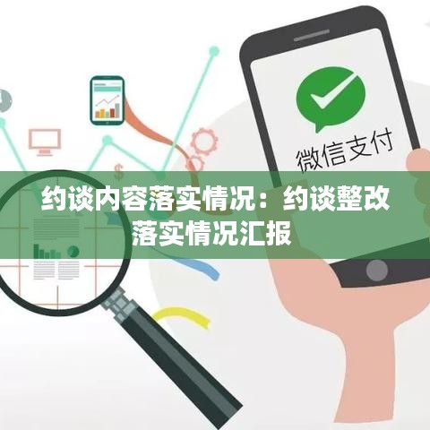 約談內容落實情況：約談整改落實情況匯報 