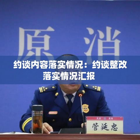 約談內容落實情況:約談整改落實情況匯報