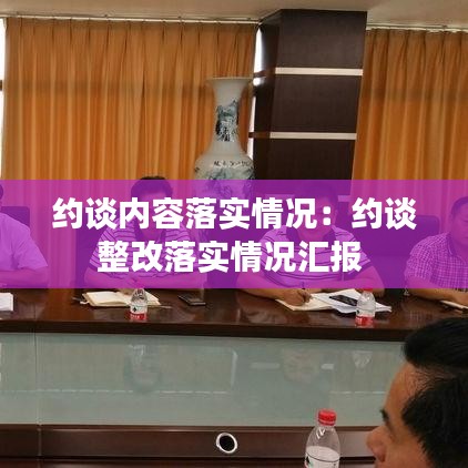 約談內容落實情況:約談整改落實情況匯報