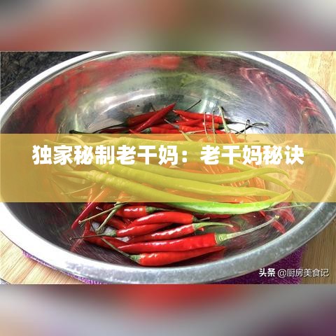 獨(dú)家秘制老干媽：老干媽秘訣 
