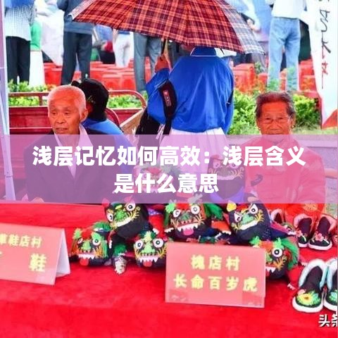 淺層記憶如何高效:淺層含義是什么意思