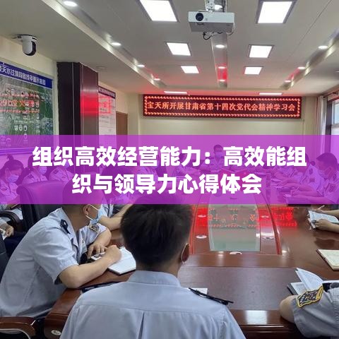 組織高效經營能力:高效能組織與領導力心得體會