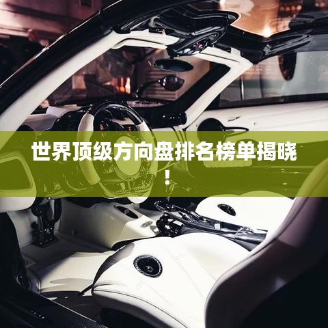 世界頂級(jí)方向盤排名榜單揭曉！