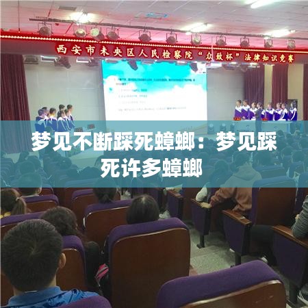 夢見不斷踩死蟑螂:夢見踩死許多蟑螂