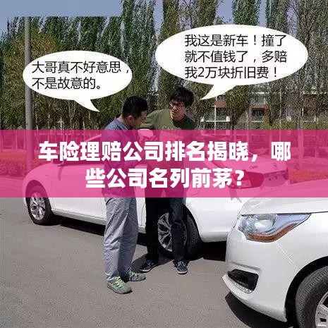 車險理賠公司排名揭曉,哪些公司名列前茅?