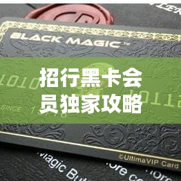 招行黑卡會員獨(dú)家攻略,最新指南揭秘特權(quán)與福利