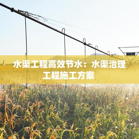 水渠工程高效節水：水渠治理工程施工方案 
