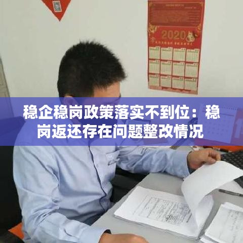 穩企穩崗政策落實不到位:穩崗返還存在問題整改情況
