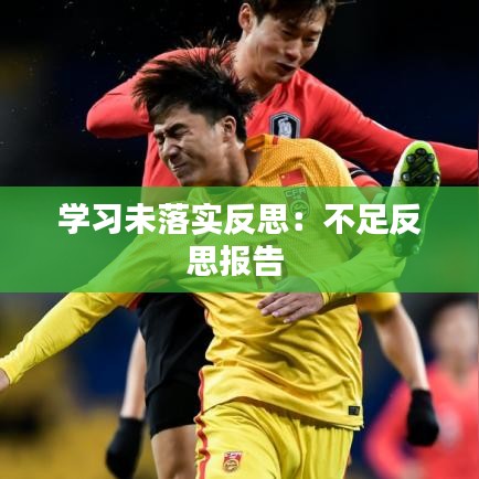學(xué)習(xí)未落實(shí)反思:不足反思報(bào)告