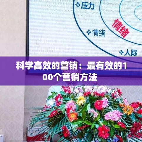 科學(xué)高效的營(yíng)銷:最有效的100個(gè)營(yíng)銷方法