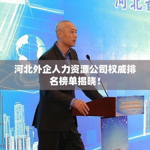 河北外企人力資源公司權威排名榜單揭曉!