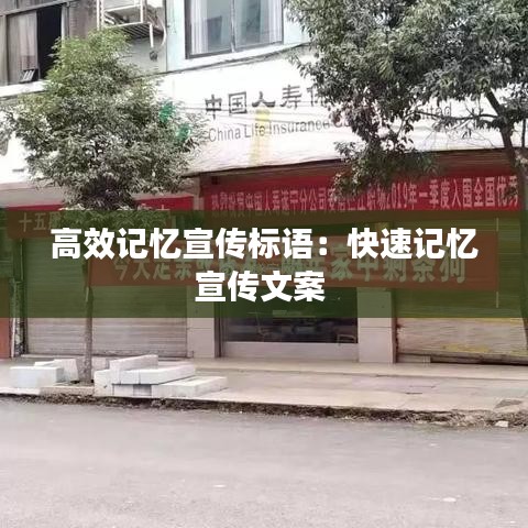 高效記憶宣傳標(biāo)語:快速記憶宣傳文案