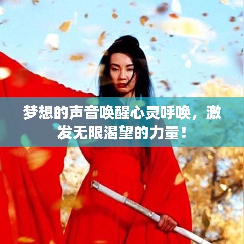 夢想的聲音喚醒心靈呼喚,激發(fā)無限渴望的力量!