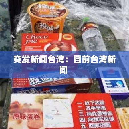 突發新聞臺灣：目前臺灣新聞 
