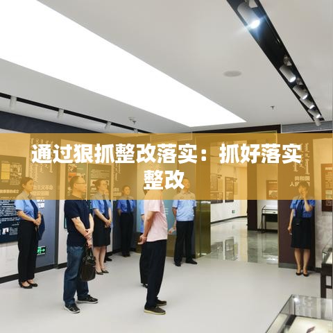 通過狠抓整改落實:抓好落實整改