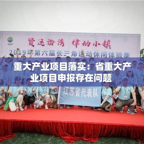 重大產業項目落實:省重大產業項目申報存在問題