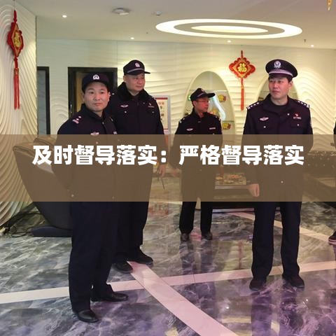 及時(shí)督導(dǎo)落實(shí):嚴(yán)格督導(dǎo)落實(shí)