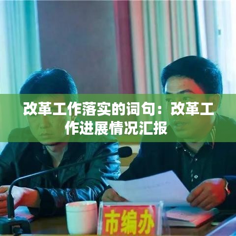 改革工作落實的詞句:改革工作進展情況匯報