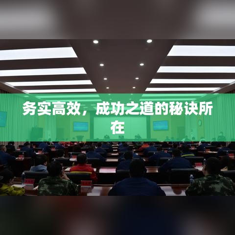 務(wù)實(shí)高效,成功之道的秘訣所在