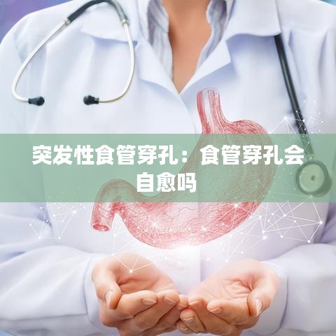 突發性食管穿孔:食管穿孔會自愈嗎