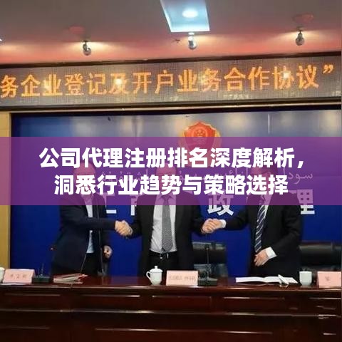 公司代理注冊排名深度解析,洞悉行業趨勢與策略選擇