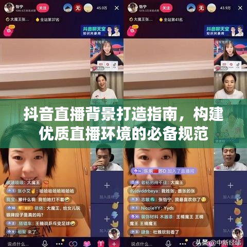 抖音直播背景打造指南,構建優質直播環境的必備規范
