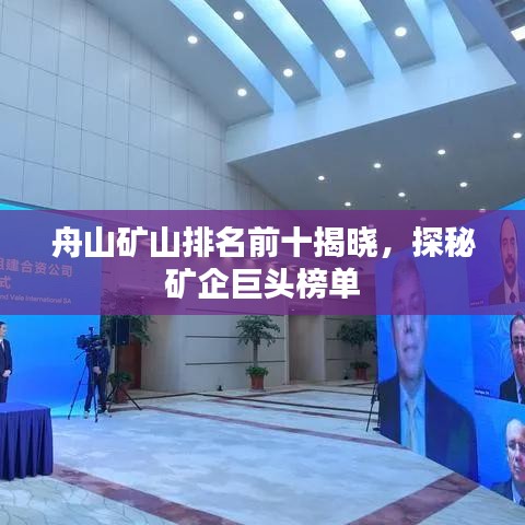 舟山礦山排名前十揭曉,探秘礦企巨頭榜單