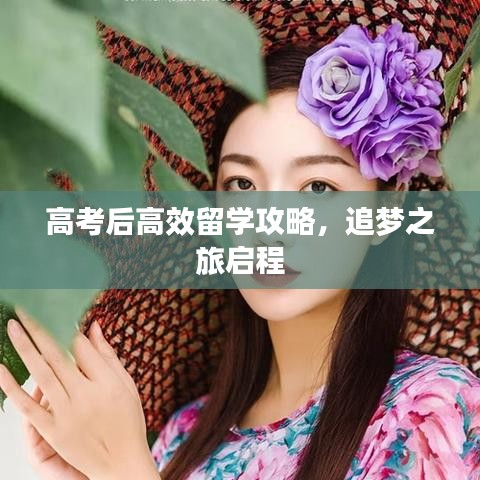 高考后高效留學攻略,追夢之旅啟程