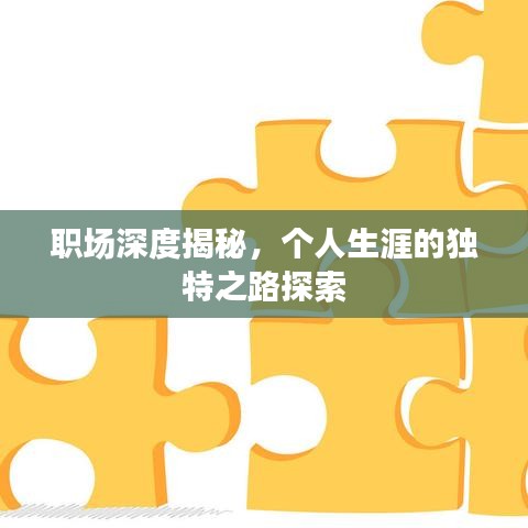 職場深度揭秘,個人生涯的獨特之路探索