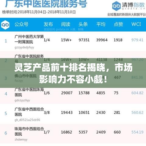 靈芝產(chǎn)品前十排名揭曉,市場影響力不容小覷!