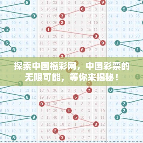 探索中國福彩網,中國彩票的無限可能,等你來揭秘!