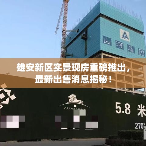 雄安新區實景現房重磅推出,最新出售消息揭秘!